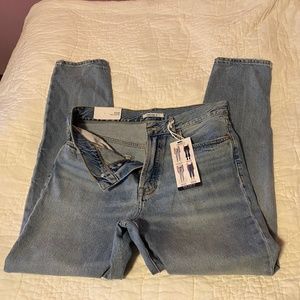 Mom's high waisted blue jeans pants size 28 Forever 21